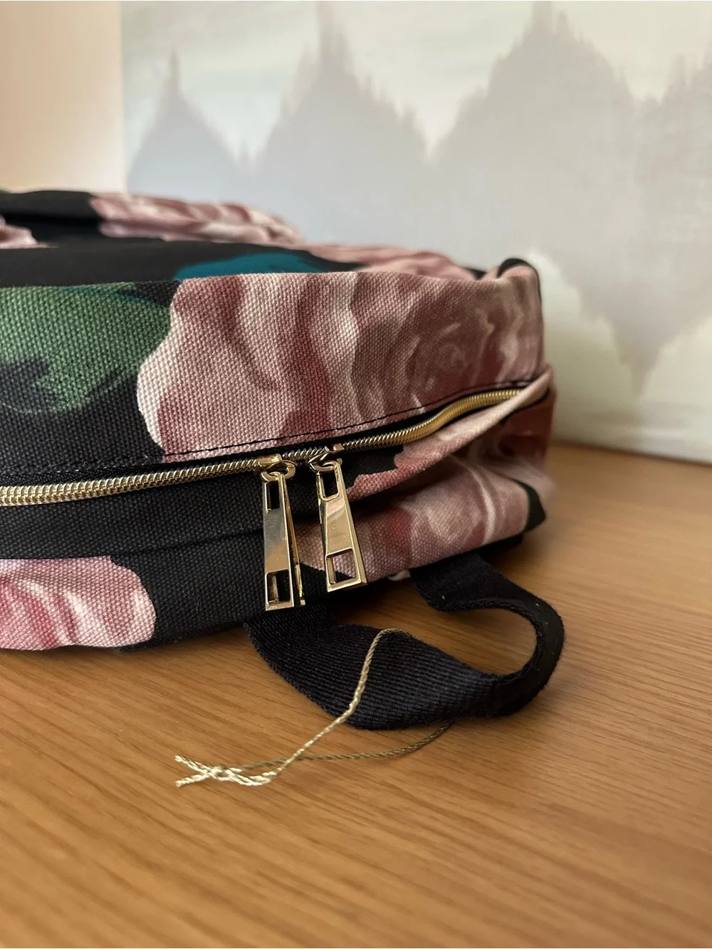 Pottery Barn Teen Emily Meritt Bed of Roses Backpack Bag